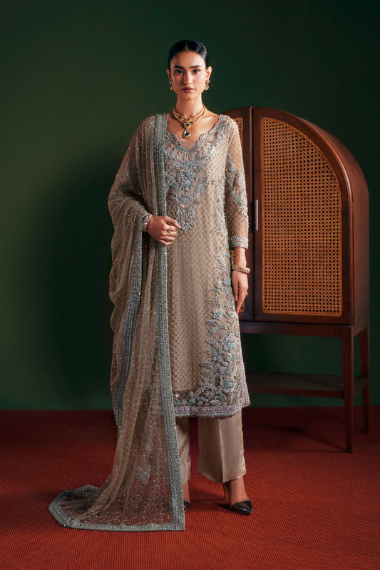 Pakistani shirt trouser 3 piece suit for women Crimson Affair