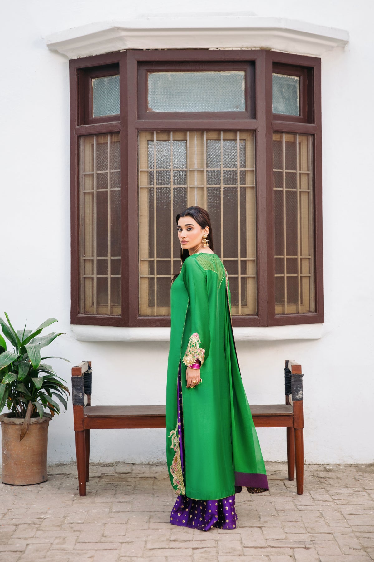 Sumoon Buy Sukoon Couture Outfit | Luxury 3-Piece Ensemble – Huma Bajwa Couture