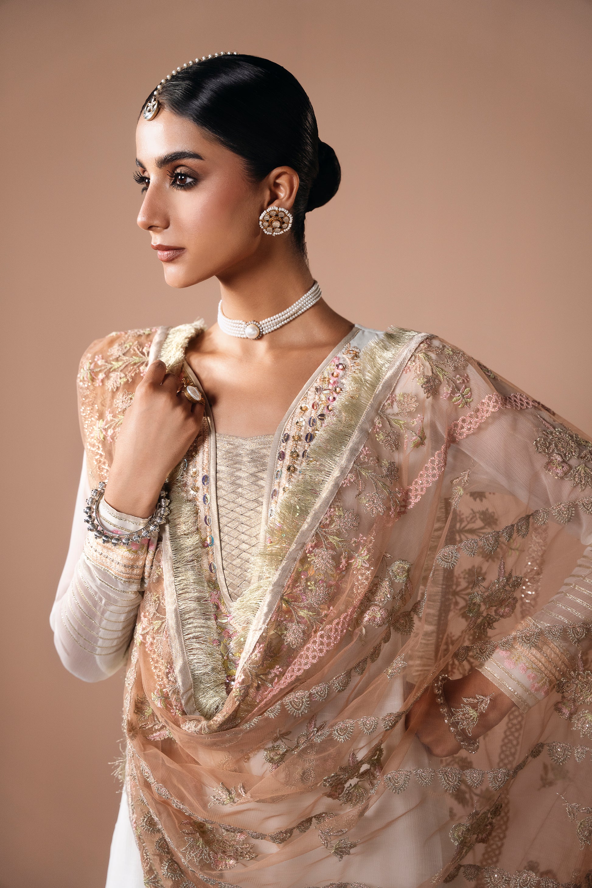 Pakistani designer gharara 3 piece outfit UK USA Canada