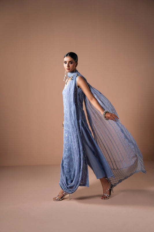 Mahveen ( Long shirt 2 piece)