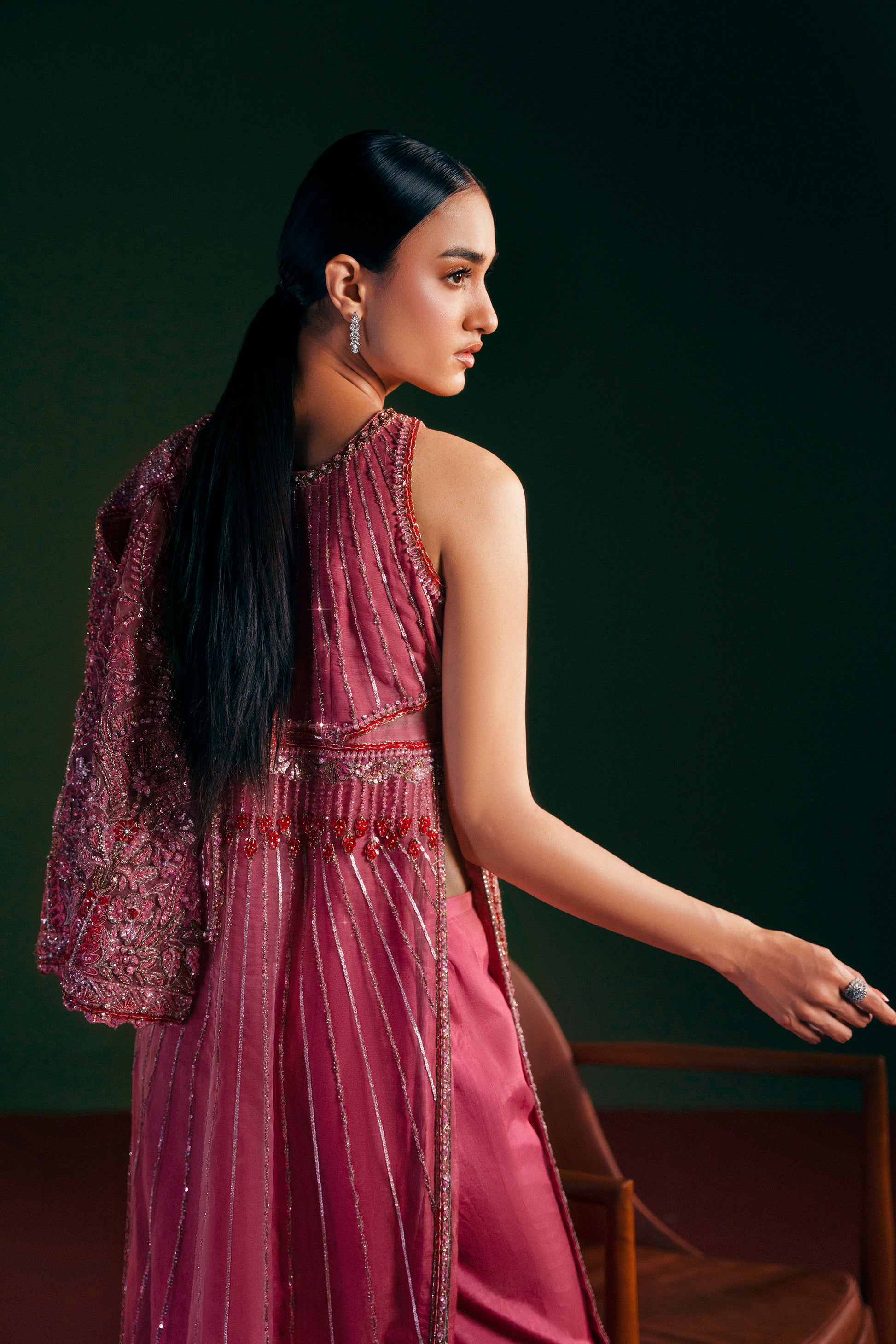 formal women’s clothing 3-piece ensemble bridal event wear