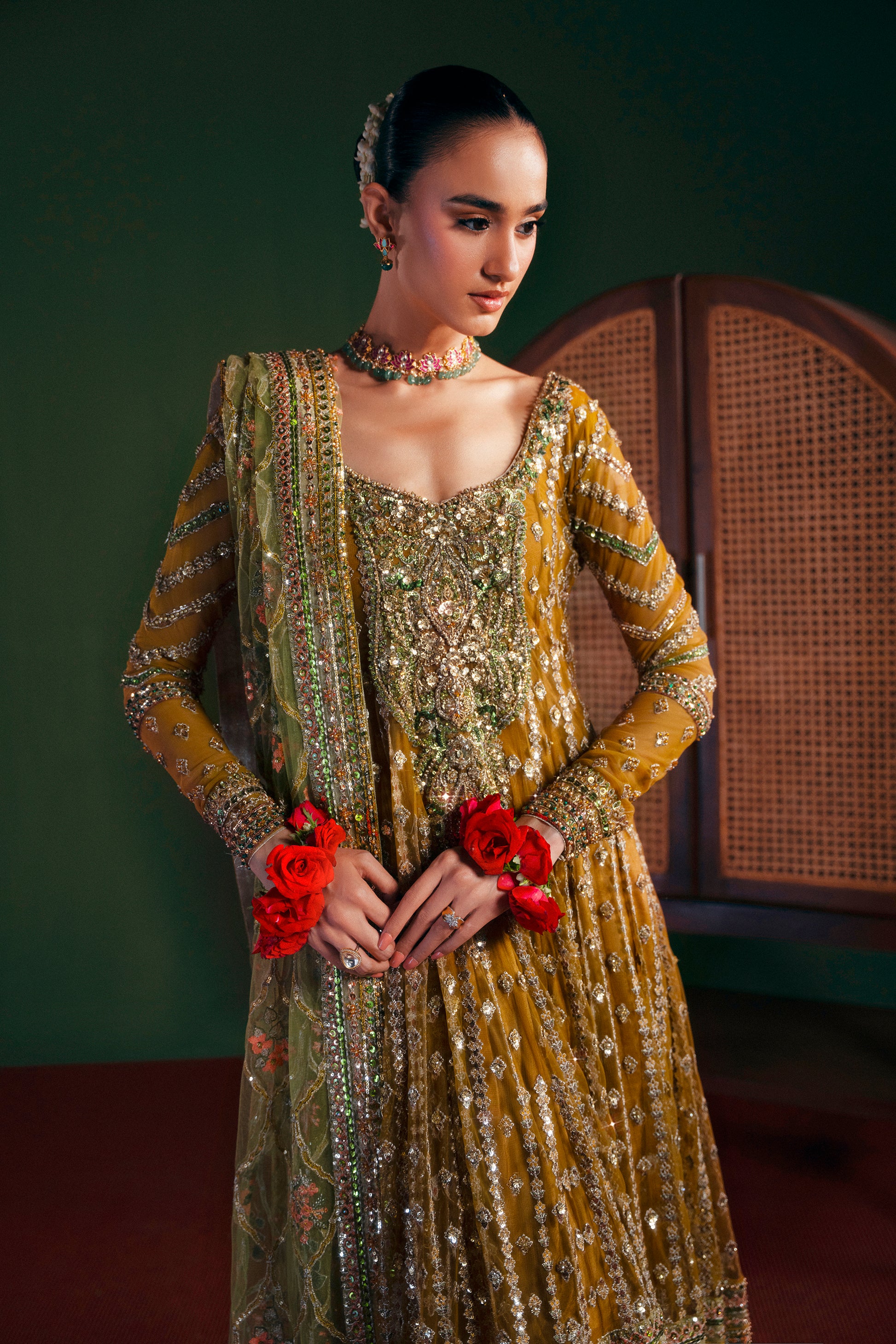 luxury long shirt 3-piece outfit women’s fashion-1